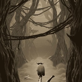 Jedi In Training (The Empire Strikes Back) (Variant) by Florey