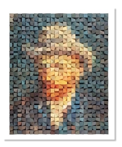 Self Portrait With Grey Felt Hat  by Timur Zagirov