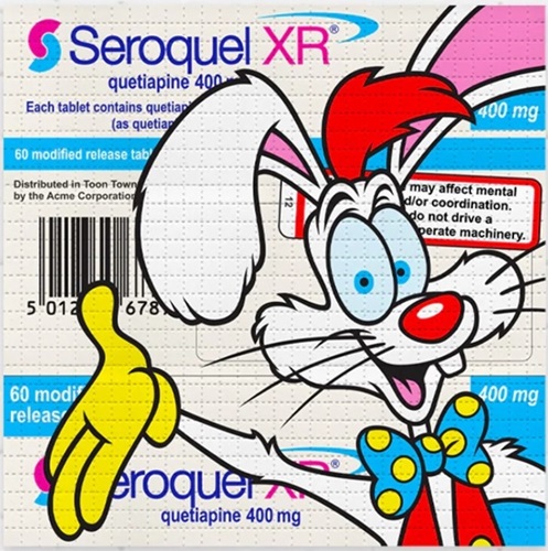 Who Fried Roger Rabbit? (Timed Blotter Edition) by Ben Frost