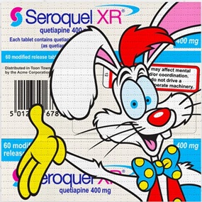 Who Fried Roger Rabbit? (Timed Blotter Edition) by Ben Frost