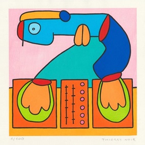 The Energy Of The Dance Floor Comes Straight Back To My Ears by Thierry Noir