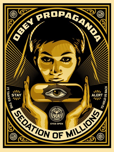 Sedation Pill  by Shepard Fairey