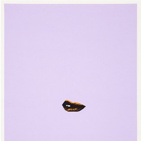 Sneer (Lilac) by Gavin Turk