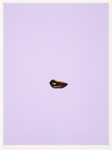Sneer (Lilac) by Gavin Turk