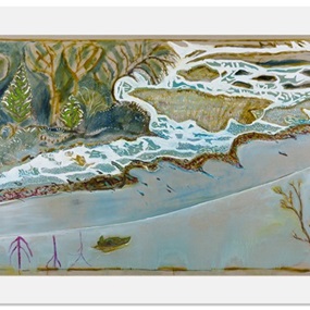 Man In A Small Boat, 2014 by Billy Childish