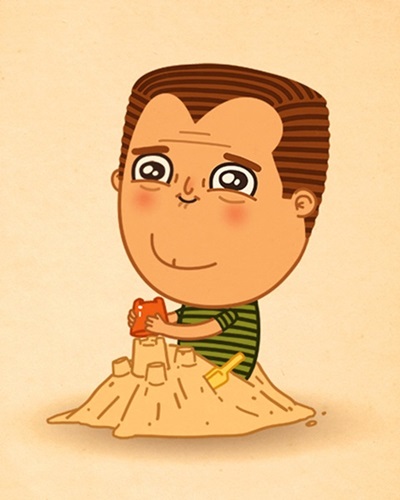 Sandcastle  by Mike Mitchell