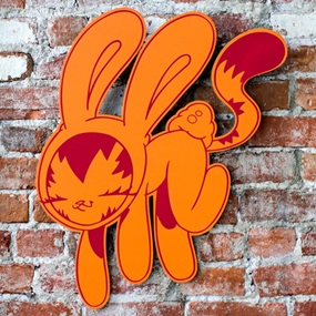 Bunny Kitty Cut Out (Orange Edition) by Persue