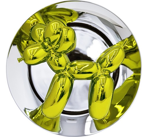 Balloon Dog (Yellow) by Jeff Koons