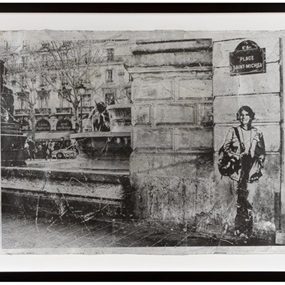 Florence Aubenas (HPM) by Shepard Fairey | Blek Le Rat