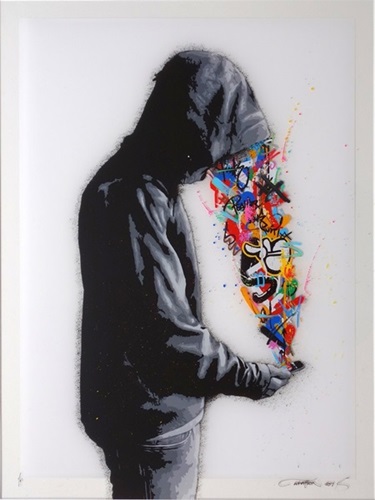 Connection (White Acrylic) by Martin Whatson