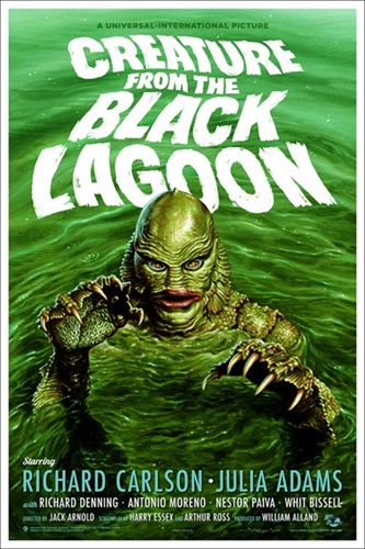 Creature From The Black Lagoon  by Jason Edmiston