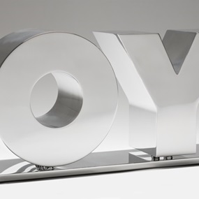 OY/YO (Aluminium) by Deborah Kass