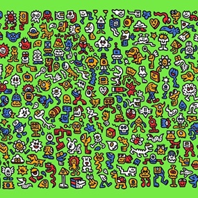 Alien Town by Mr Doodle