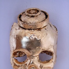 Gold Skull by Beejoir