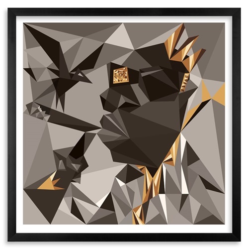 Picasso Biggie (24 x 24 Gold Leaf Edition) by Naturel