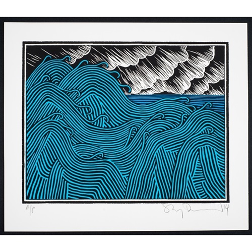 Treasure Island (Blues) by Stanley Donwood