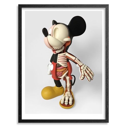Mickey Dissected (18x24 Inch Edition) by Jason Freeny