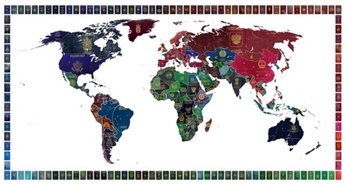 World Passport Map  by Yanko Tihov