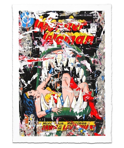 Wonder Woman  by Mr Brainwash