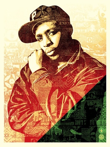 Chuck D Black Steel (Subliminal Edition) by Shepard Fairey