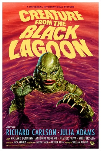 Creature From The Black Lagoon (Variant) by Jason Edmiston