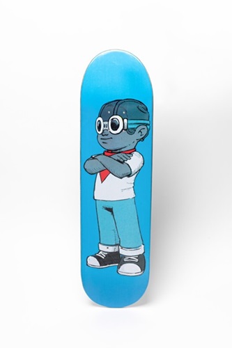 Great Debate Skateboard  by Hebru Brantley