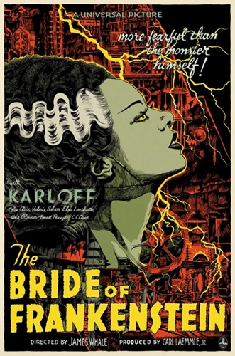 The Bride Of Frankenstein  by Francesco Francavilla
