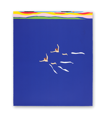 Swimmers (III) by James Ulmer