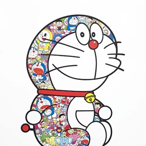Doraemon Sitting Up (Every Day Is A Festival) by Takashi Murakami