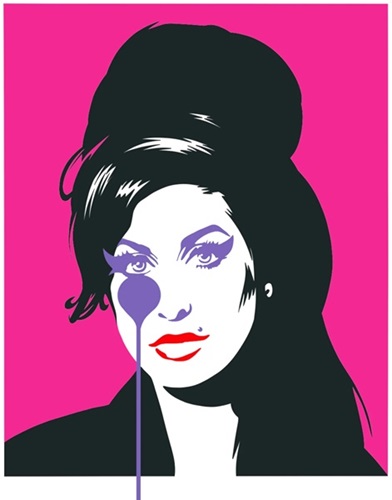 Amy Winehouse (Pink) by Pure Evil