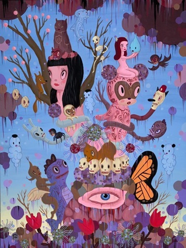 The Explosion Of Dream Reality  by Gary Baseman