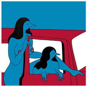 Get Out Of The Car Please by Parra