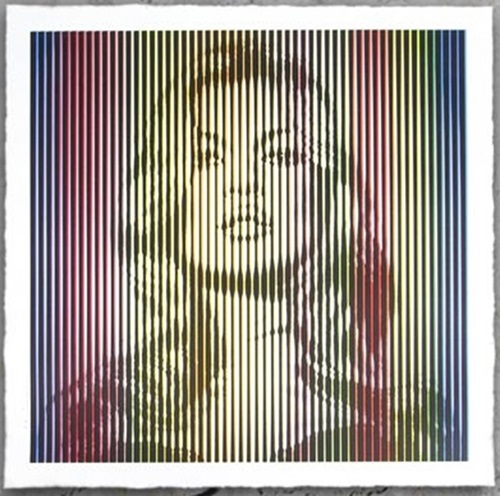 Fame Moss (Bright Rainbow) by Mr Brainwash