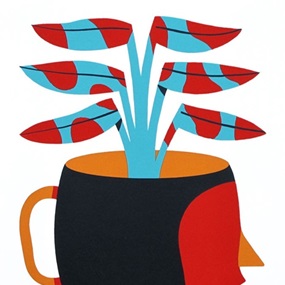 Painted Vase 1 by Agostino Iacurci