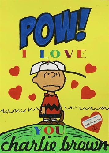 Pow! I Love You Charlie Brown  by Magda Archer