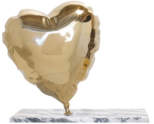 Balloon Heart (Bronze) by Mr Brainwash