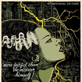 The Bride Of Frankenstein (Variant) by Francesco Francavilla