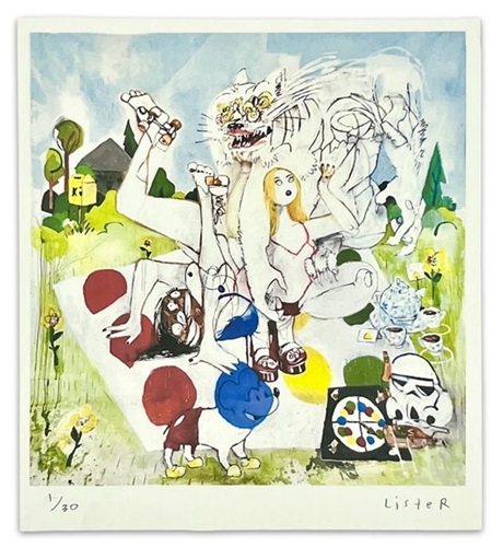 Kind Of Spot Painting  by Anthony Lister