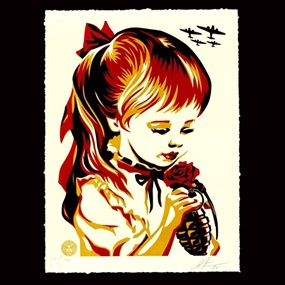 War By Numbers (Letterpress) by Shepard Fairey