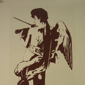Los Angeles (Ox Blood) by Blek Le Rat