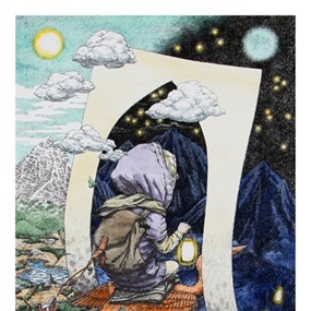 Day & Night (Hand-Coloured) by QBic