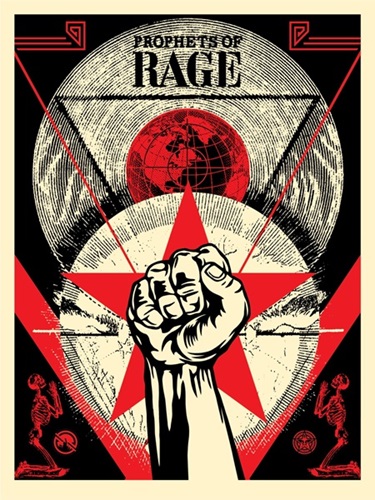 Prophets Of Rage - New Day Rising  by Shepard Fairey