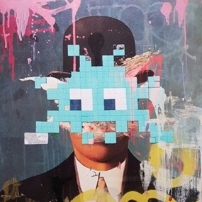 Invader Portrait (First Edition) by Kenny Random