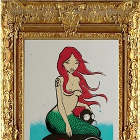 Mermaid In Oil (Red) by Mau Mau