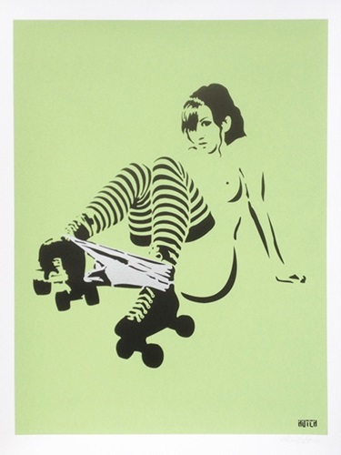 Rollergirl (Green / Silver) by Hutch