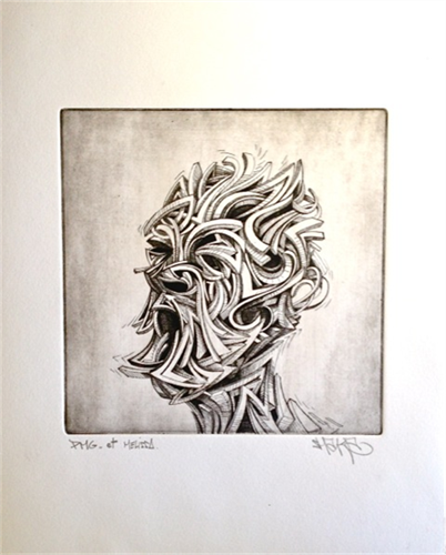 Untitled (Etching)  by Shaka