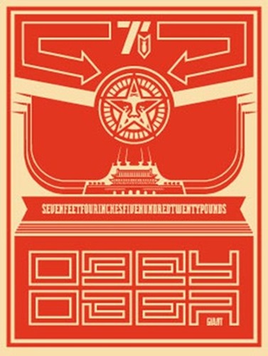 Chinese Banner  by Shepard Fairey