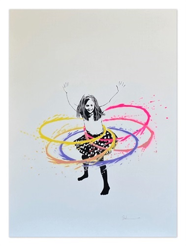 Hula Hoop (Hand-Sprayed Edition) by Ubik