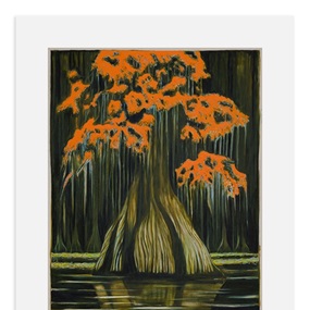 Cypress Tree by Billy Childish